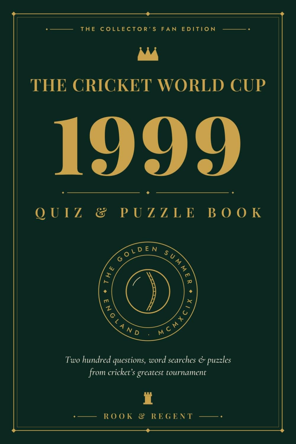The Cricket World Cup 1999 — cover