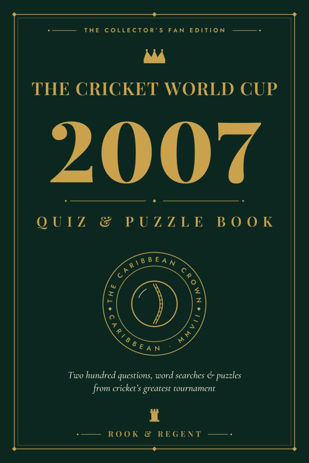 The Cricket World Cup 2007 — cover