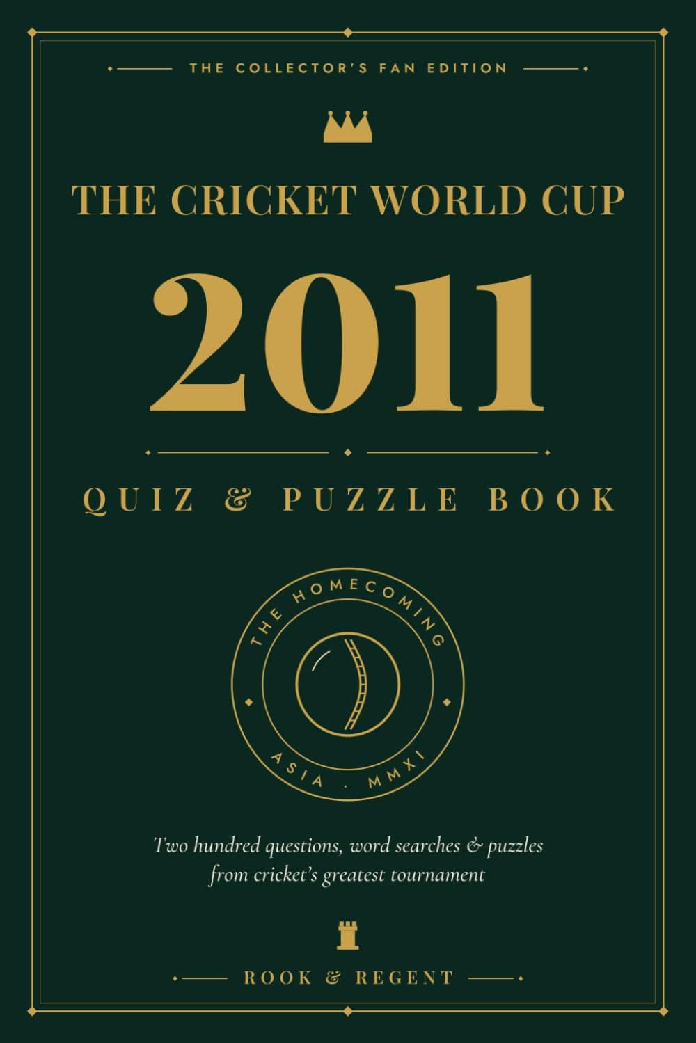 The Cricket World Cup 2011 — cover