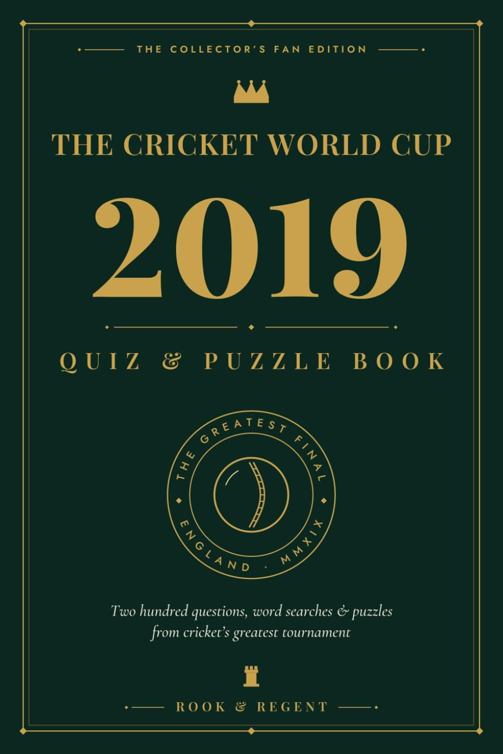 The Cricket World Cup 2019 — cover