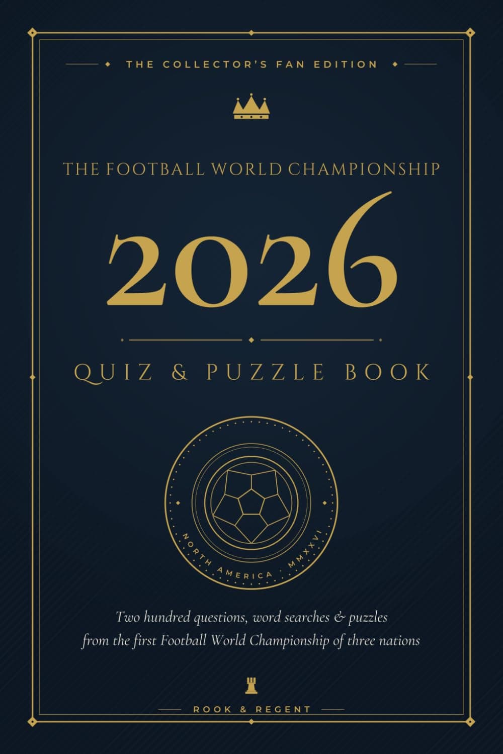 The World Cup 2026 — collector's cover, navy and gold