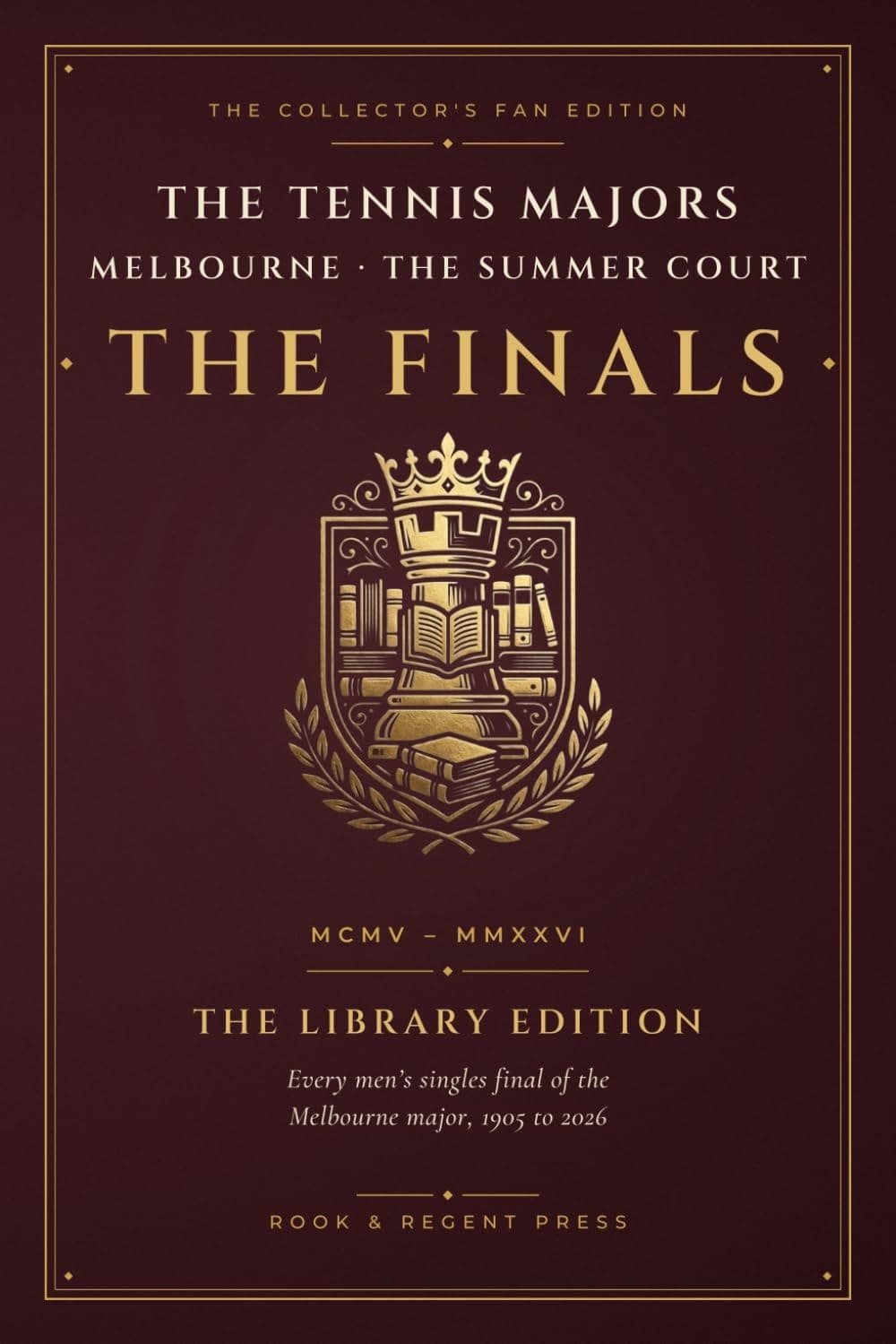 The Tennis Majors · Melbourne — Quiz & Puzzle Book